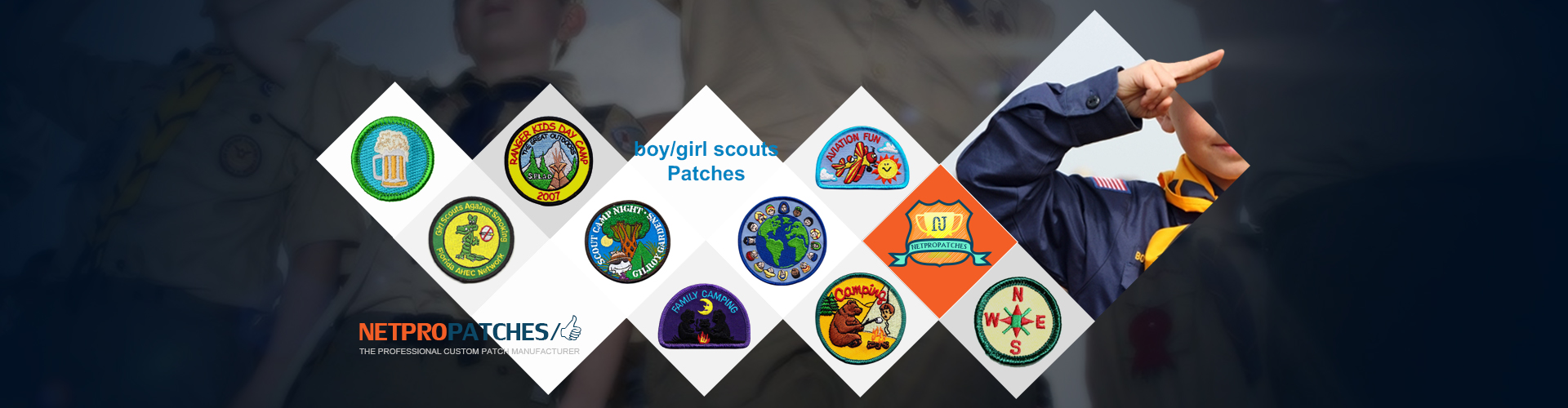 Girl Scout Patches, Custom Girl Scout Patches