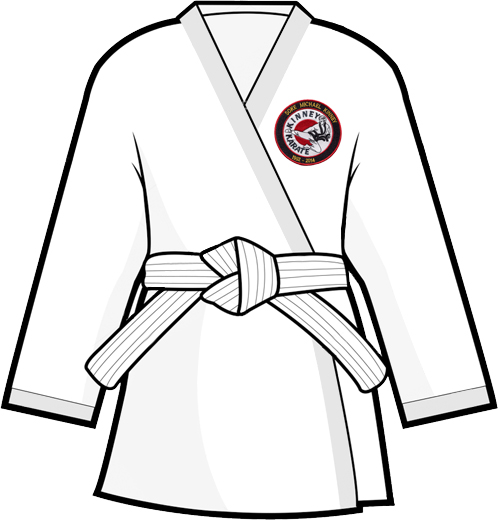 karate uniform patches